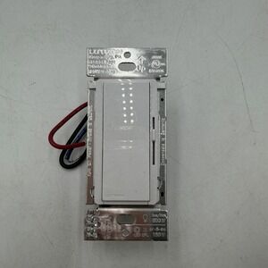Lutron Diva Smart Dimmer Switch Caseta DVRF-6L-WH 150 Watt LED White